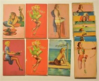 (21) 1940's Mutoscope Pin-Up Girl Exhibit Cards