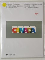CANADIAN POSTAL STAMP COLLECTION 1979