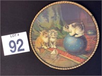 GERMAN PAINTING OF CATS