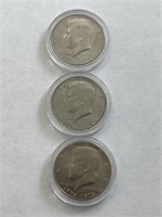 (3) JFK Bicentennial Half Dollars