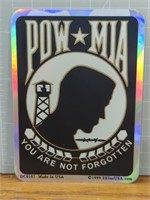 USA made military decal POW, MIA