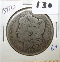 1897-O Morgan silver dollar