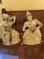 Pair of 50s Ceramic Figures