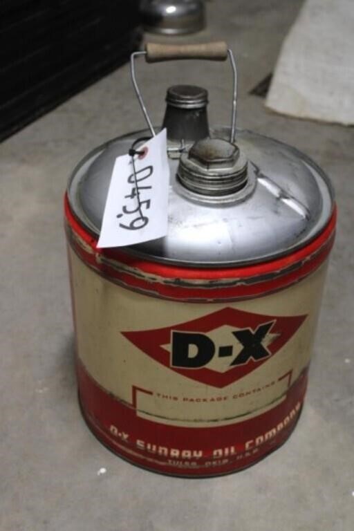 5Gal D-X Metal Gas Can