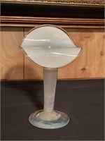 Opalescent glass vase