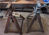 Two (2) heavy duty jack stands