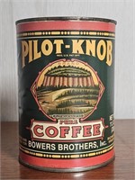 VINTAGE PILOT KNOB PURE COFFEE CAN