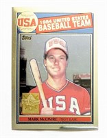 2000 1985 Topps Chrome Mark McGwire Commem Reprint