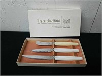 Vintage Regent Sheffield stainless steel knives