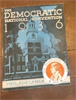1936 the Democrat national convention book