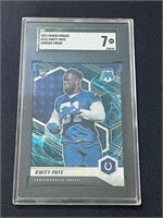 Kwity Paye Rookie Genesis Prizm SGC 7