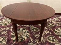 Mahogany Drop Leaf Coffee Table