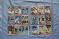 18 Assorted Baseball Collector Cards