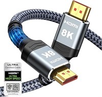 Highwings 8K 10K 4K HDMI Cable 48Gbps 6.6FT/2M, Ce