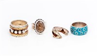 Jewelry 4 Sterling Silver Fashion Rings