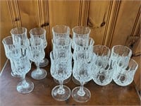 Collection of Lead Crystal Glassware