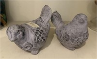 Pair of Ceramic Bird Figurines