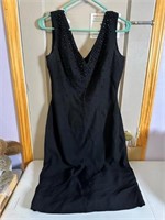 Elinor Gay v-neck black dress