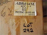 pontiac 92-98 Grand Am Left head light