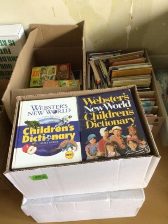 4 boxes kids books