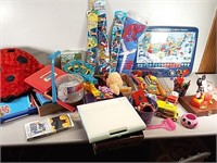 Large lot kids items – toys, kites, games