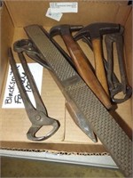 Snips, Vintage Hammers, Soldering Iron