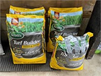 4 Bags of Scotts Turf Builder Weed & Feed(1 Half-