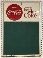 Enjoy Coca Cola Tin Advertising Chalkboard