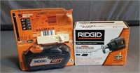 Lot of 2 - Rigid Rotary Cutter Head & Battery