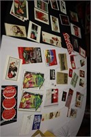 Lot of Coca Cola Collector Items- magazine clips