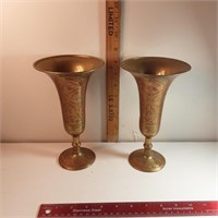Solid Brass goblets