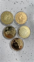 5 coin commemoratives