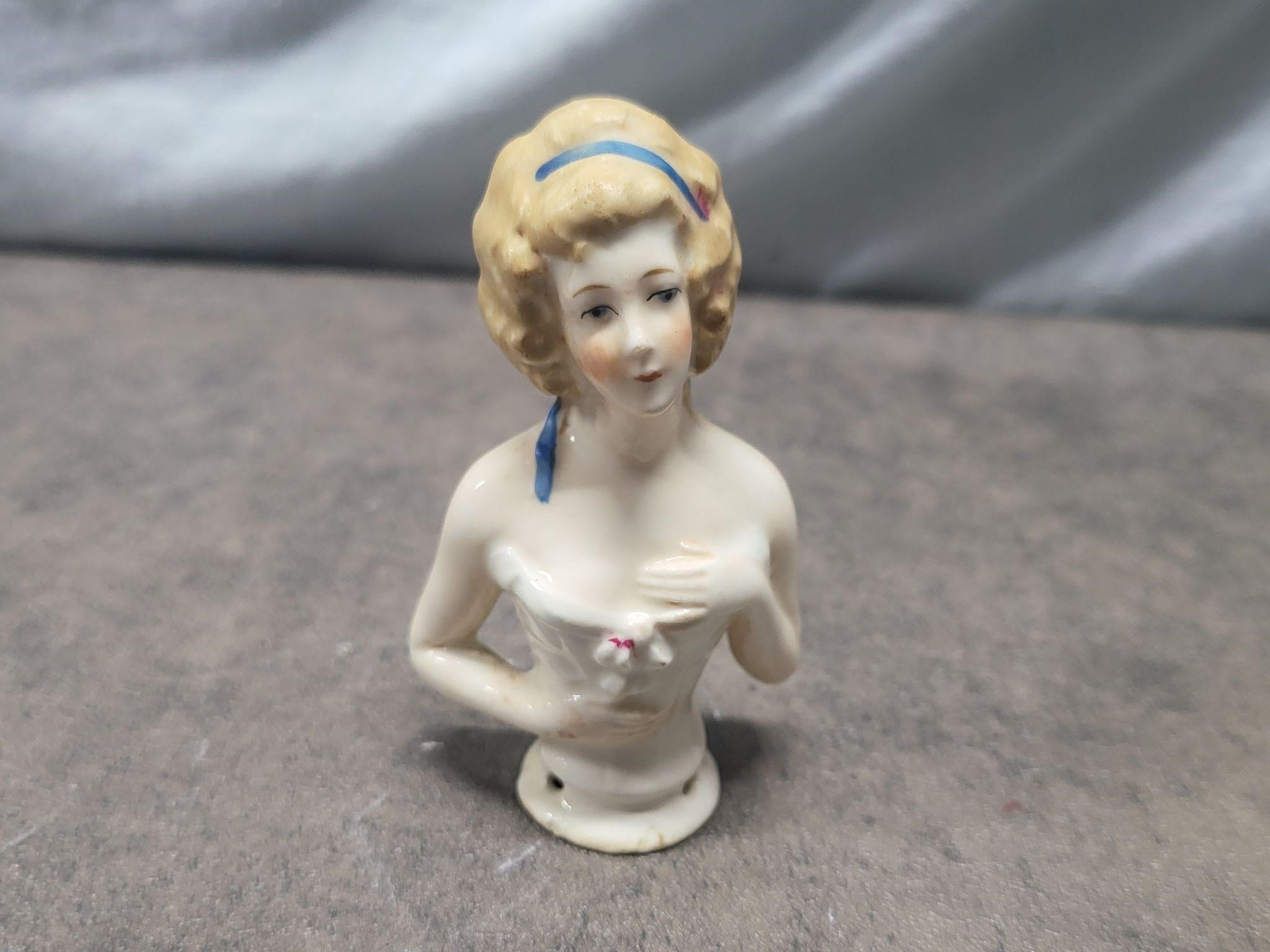Antique pin topper