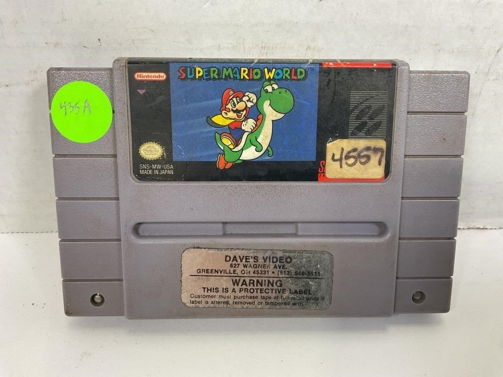 SUPER MARIO WORLD FOR SNES