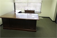 Office setup: 4pcs total - four drawer upright fil