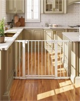 *Cumbor 29.7-46" Baby Gate for Stairs- White*