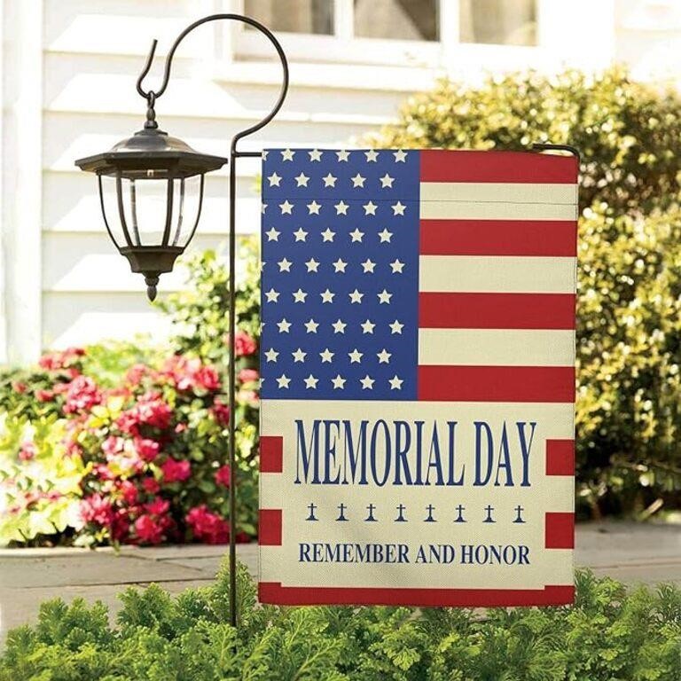 Memorial Day Garden Flag