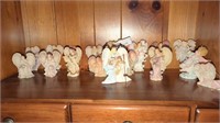 angel statue shelf lot