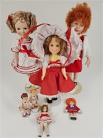 Porcelain & Plastic Dolls: Annie, Chatty Cathy