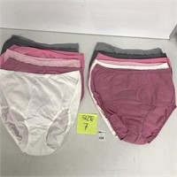 12 PCS FRUIT OF THE LOOM PANTIES SIZE 7