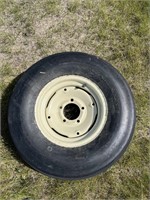 9.5L-14 Implement Tire w/ 5 Bolt Rim