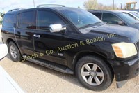 2005 NISSAN ARMADA, 2WD, AUTO, 4 DOOR