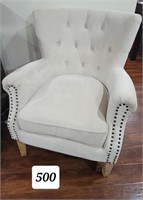 Cream Colored Arm Chair