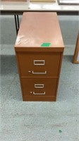 2 Drawer File Cabinet 14” x 28”  x 29”