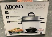 Aroma Rice Cooker & Steam Cooker 4-14 Cups