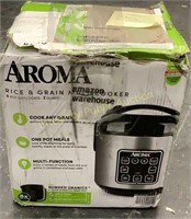 Aroma Rice & Grain Multi Cooker *