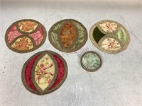 French Brocade Doilies