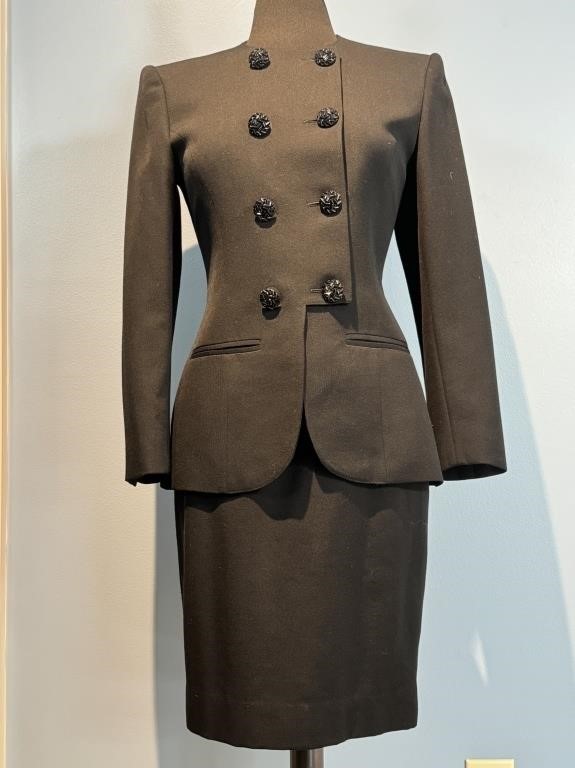 Guy LaRoche Vintage French Ladies Skirt Suit