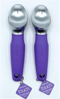 2Pcs Good Cook Purple Ice Cream Scoop