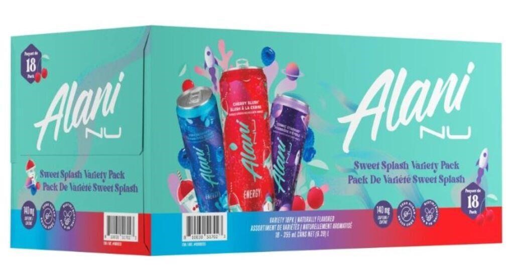 18-Pk Alani Nu Energy Drink Variety, 355ml